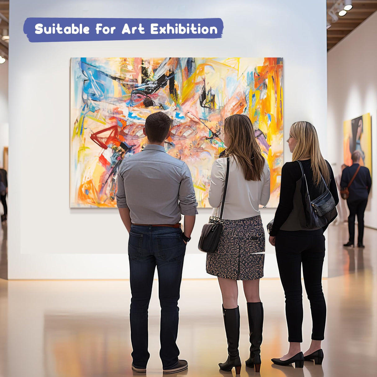 Threehoney Canvas Stretcher Bars Kit DIY Wooden Canvas Removable Frame Extra Large Wooden Art Frames for Gallery Wrap Oil Painting Posters and Arts(30 x 40 Inch) Threehoney