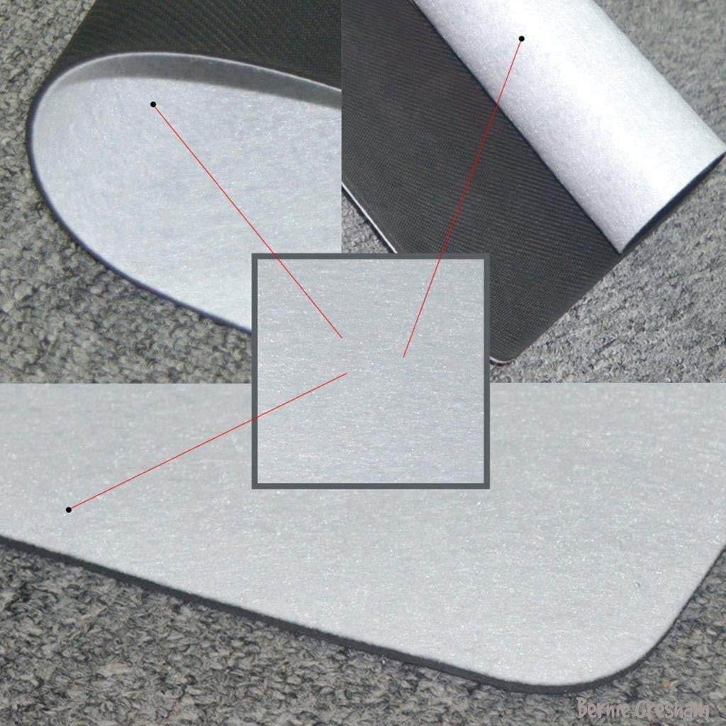 ZMvise Sublimation Blanks Door Mats 30 x 18 Inch Heat Transfer Welcome Rubber Mat Non Slip for Home Bedroom Bathroom Decoration Set of 2 ZMvise