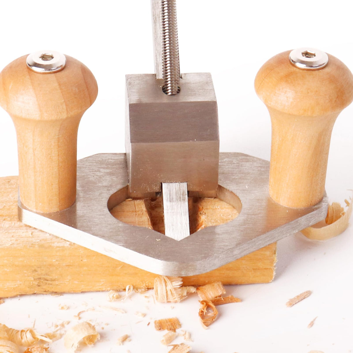 Router Plane Handheld Woodworking Tool - Adjustable Blade Hand Wood Planer, Stainless Steel Wood Shaver w/Depth Stop, High Configuration Hand Planer for Woodworking DIY Carpentry Industry Faazy