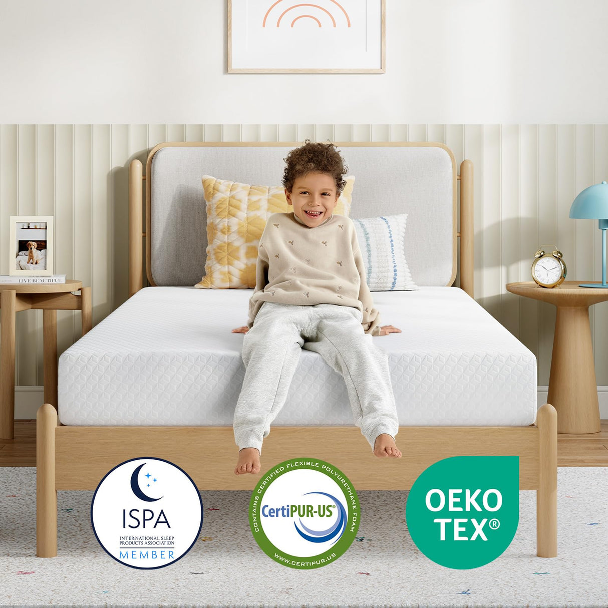 Novilla 8 Inch Queen Size Mattress, Queen Memory Foam Mattress with Breathable Comfort & High-Density Support Foam for Pressure Relief & Comfortable Sleep, Mattresses in a Box with Edge Support Novilla