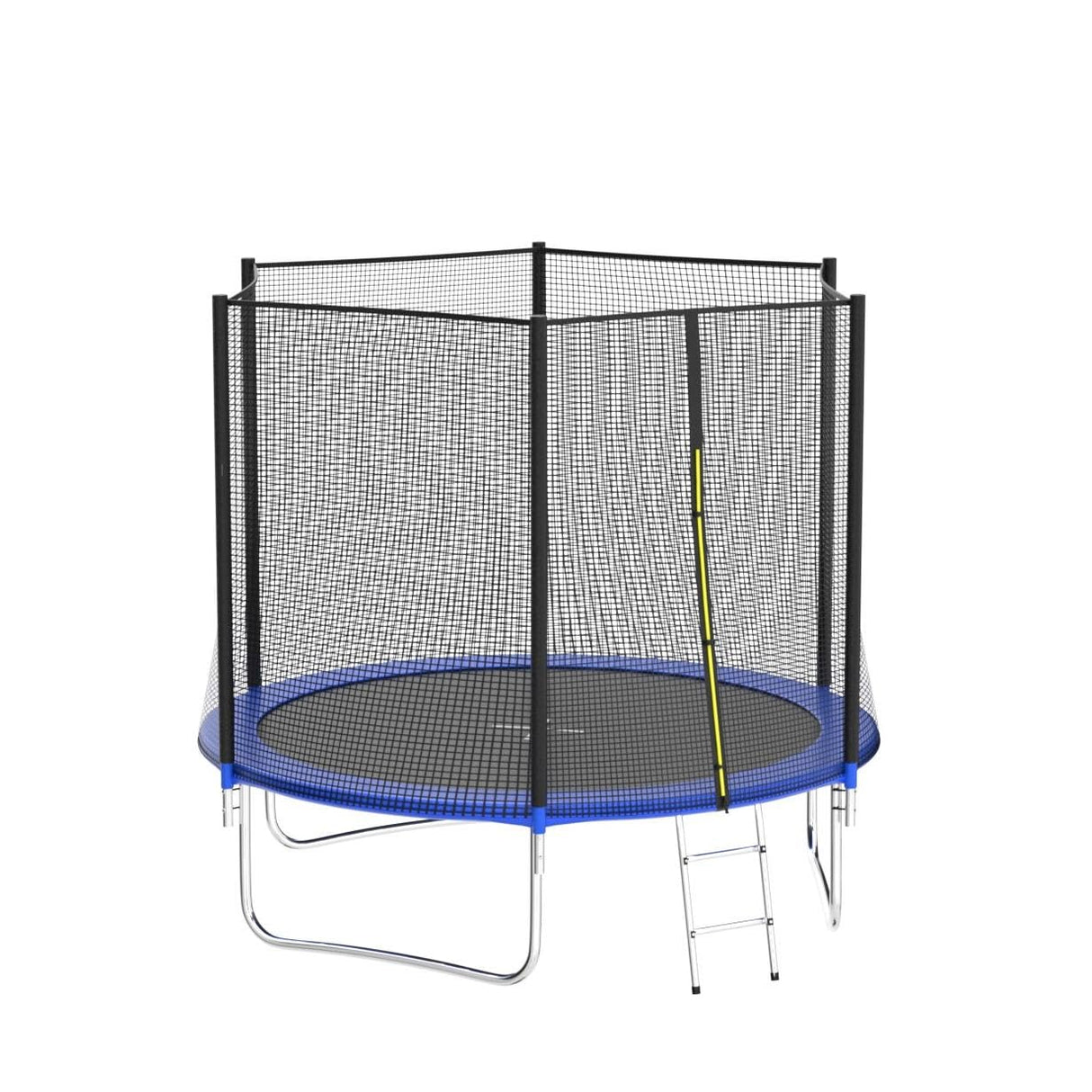 AOTOB 12 FT Trampoline Safety Enclosure Net Combo Bounce Jump for Kids Outdoor with Spring Pad Waterproof Jump Mat & Ladder AOTOB