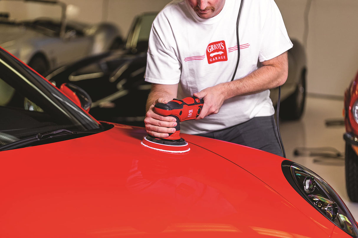 Griot's Garage G9 Random Orbital Polisher - Variable Speed 1,000 Watt 6 Inch Dual Action Polisher – Comfortable Ergonomic Design For Extended Use – Removes Scratches, Swirls, Oxidation & More! Griot's Garage