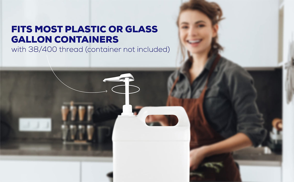 Epoxy Hand Pump – Dispenser Fits Most 1 Gallon Jugs and Containers. (Pack of 2) Fiberglass Supply Depot Inc.