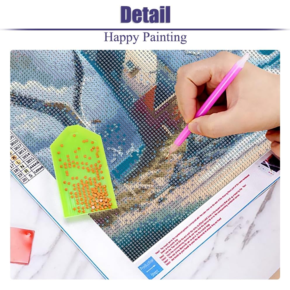 WUDWL Diamond Painting Kits for Adults - 3 Pack Lighthouse DIY 5D Diamond Art Kits Full Drill Diamond Dots Paintings with Diamonds Gem Art and Crafts Home Decor 12x16inch WUDWL