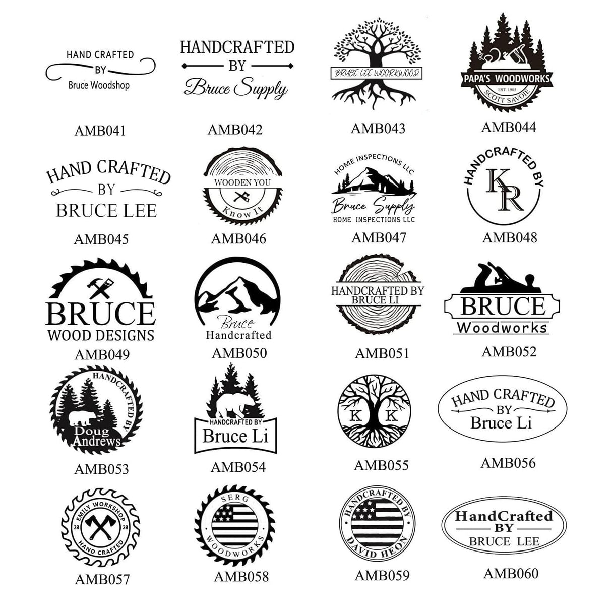 Custom Electric Branding Iron with Personalised Logo for Woodworking and Crafts by Arokimi Arokimi