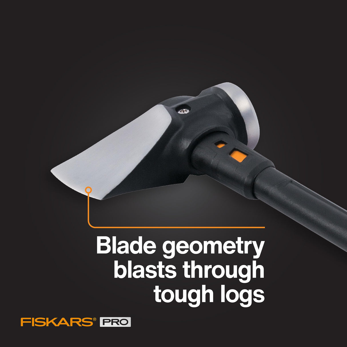 Fiskars 8 lb. Splitting Maul - 36" Shock-Absorbing, Comfort Grip Handle - Rust Resistant Forged Steel Blade - Wood Splitter Maul for Hardwood - Split Wood for Campfires - Bushcraft Gear Fiskars