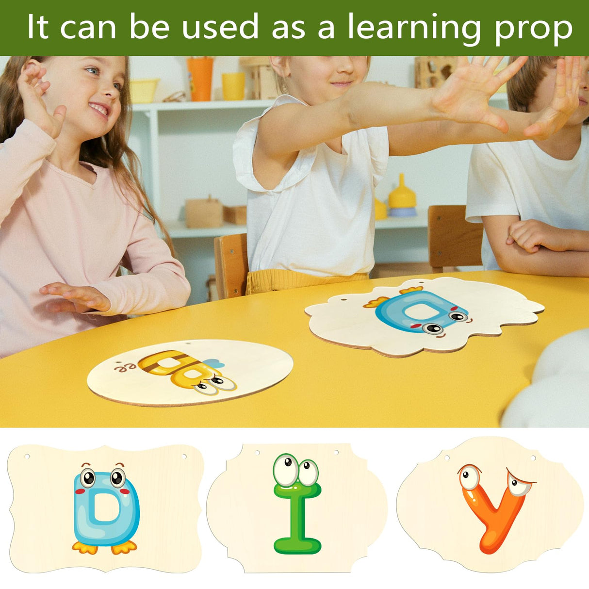 FSWCCK 24 Pieces Unfinished Hanging Wood Sign Blank with Ropes, Rectangle Blank Wood Sign Plain Hanging Craft Door Signs Wall Art Farmhouse Wooden Sign for Door Wall Art Decoration (6 Style) FSWCCK