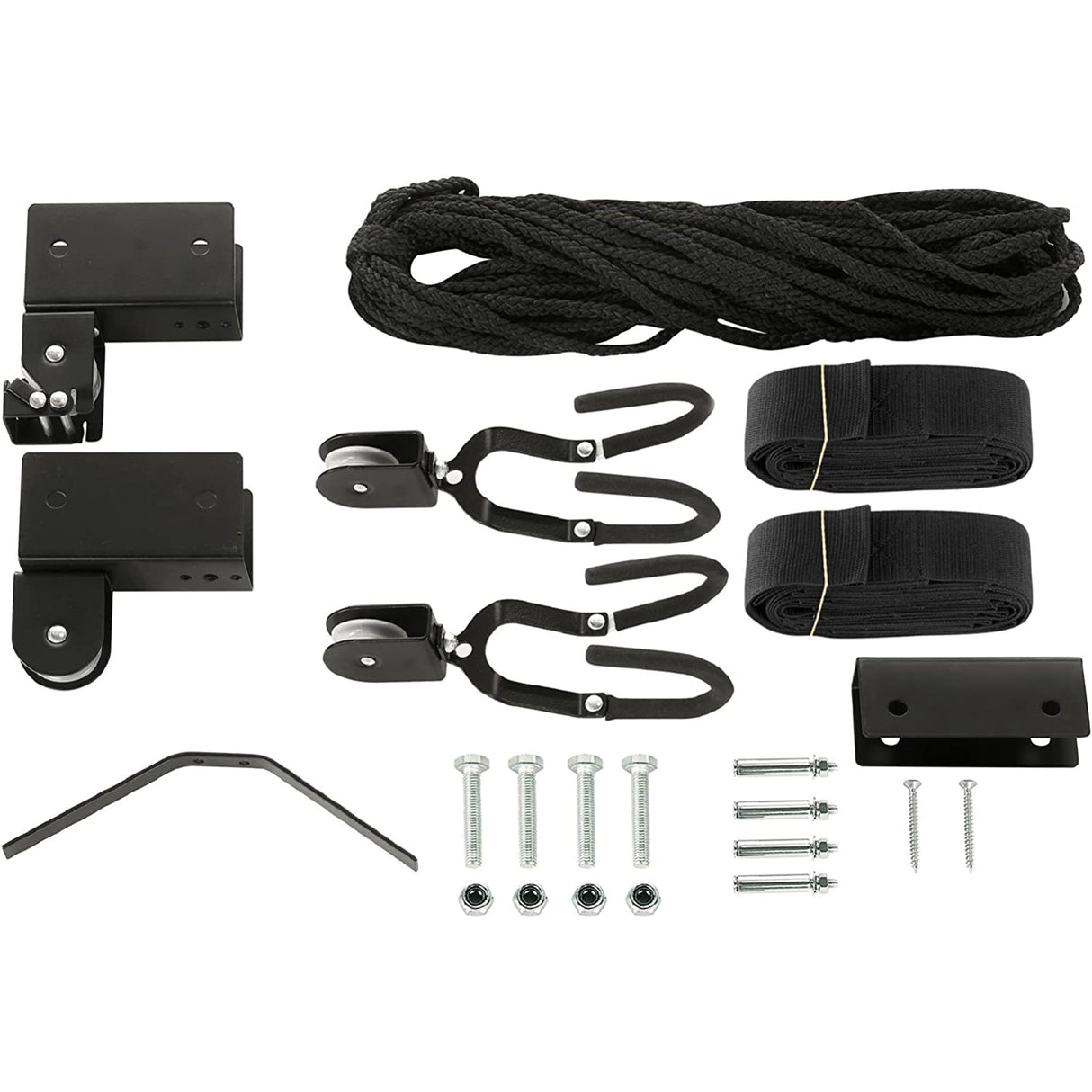 Kayak Storage Hoist - Overhead Pulley System with 125lb Capacity for Canoes, Bikes, Ladders, and More - for up to 12-Foot Ceilings by Rad Sportz RAD Sportz