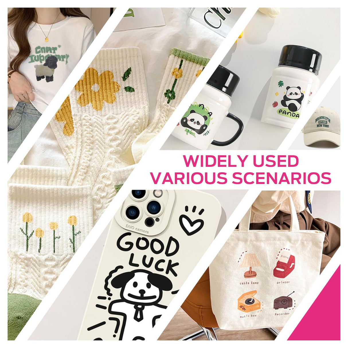 Colemoly Sublimation Paper 11x17, 210 Sheets 125g Heat Transfer Paper Use with Thermal Sublimation Transfer Ink and Any Inkjet Printers for Ceramic Mug, Polyester T-shirt, Cell Phone Case Colemoly