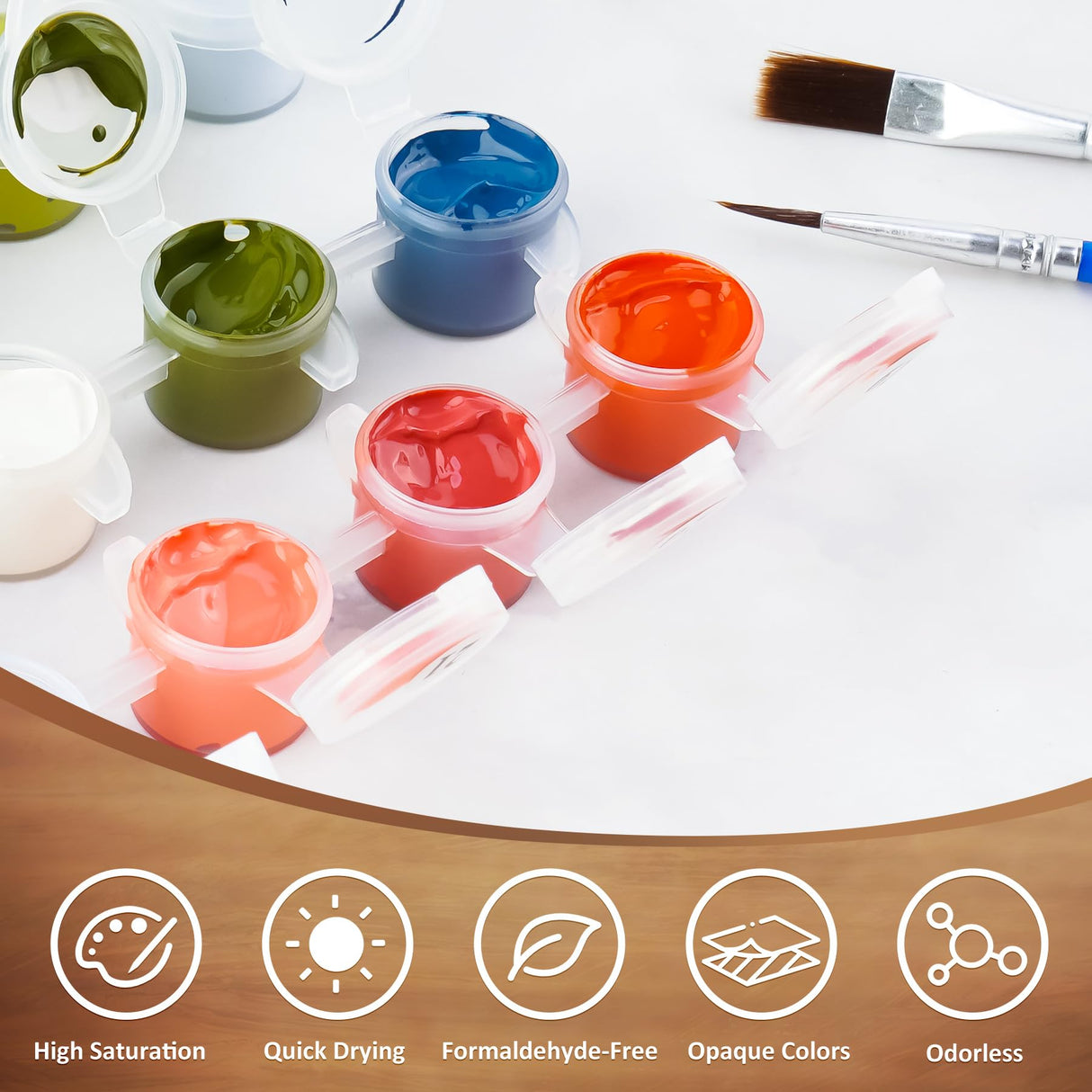 NiArt Paint by Numbers for Adults Beginners, DIY Paint by Numbers on Canvas for Kids, Oil Painting Kits for Gift Home Wall Decor, 10 Brushes and Acrylic Paint, 16x20 Inch, (Seaside Town, Unframed) NiArt