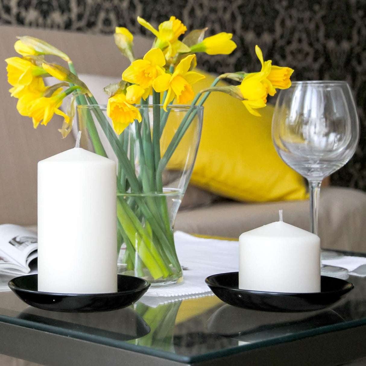 400 Ft Braided Wick 24 Ply Candle Wick Spool 2 Rolls Braided Wick Spools Bulk Cotton Yarn Embroidery Thread for Candle Making Candle DIY IFAMIO