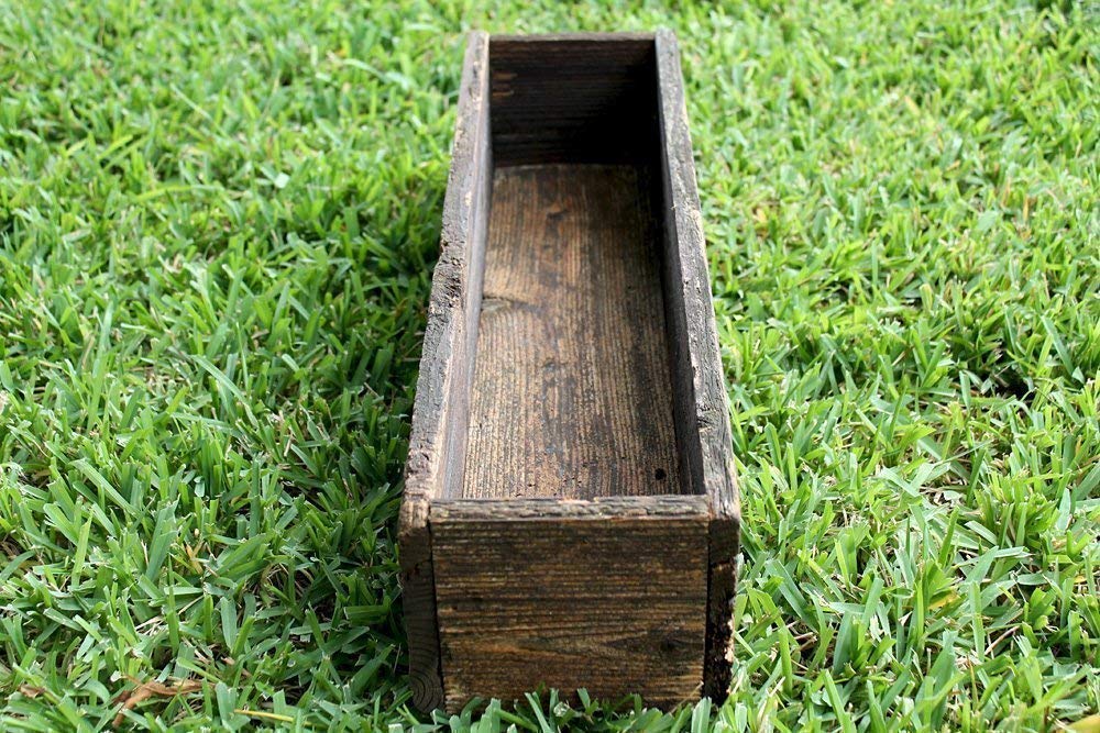 24" Rustic Planter Box (3.25-3.75"T - Short Version) Generic