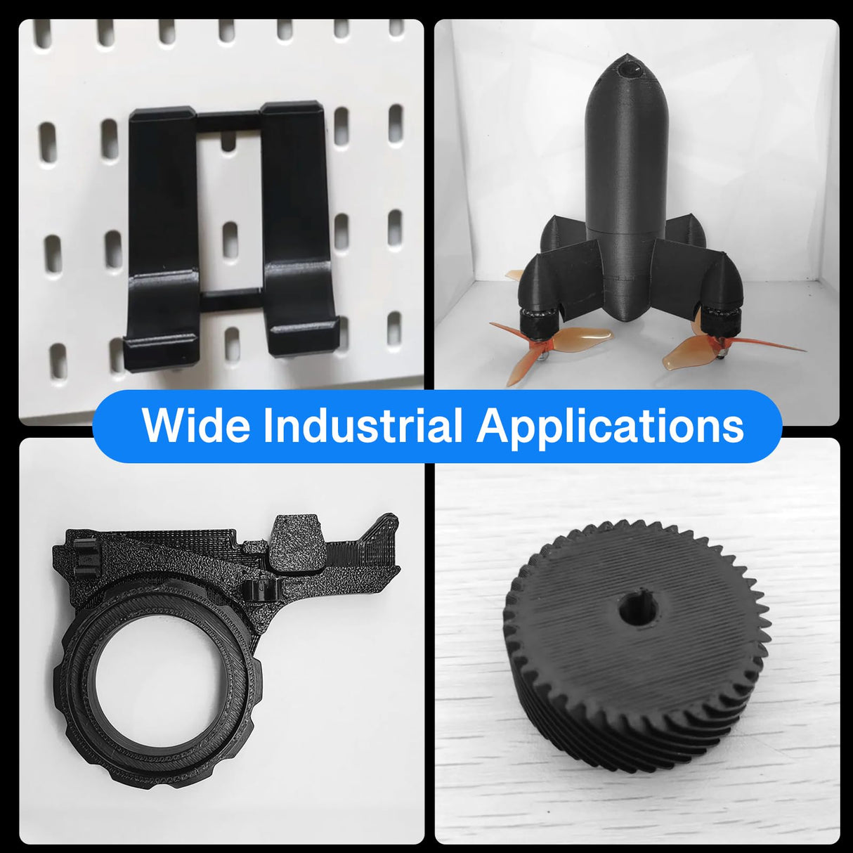 Nylon Carbon Fiber Filament PA12 CF 50G 1.75mm for 3D Printer Filament 3D Engineering Printing yxpolyer