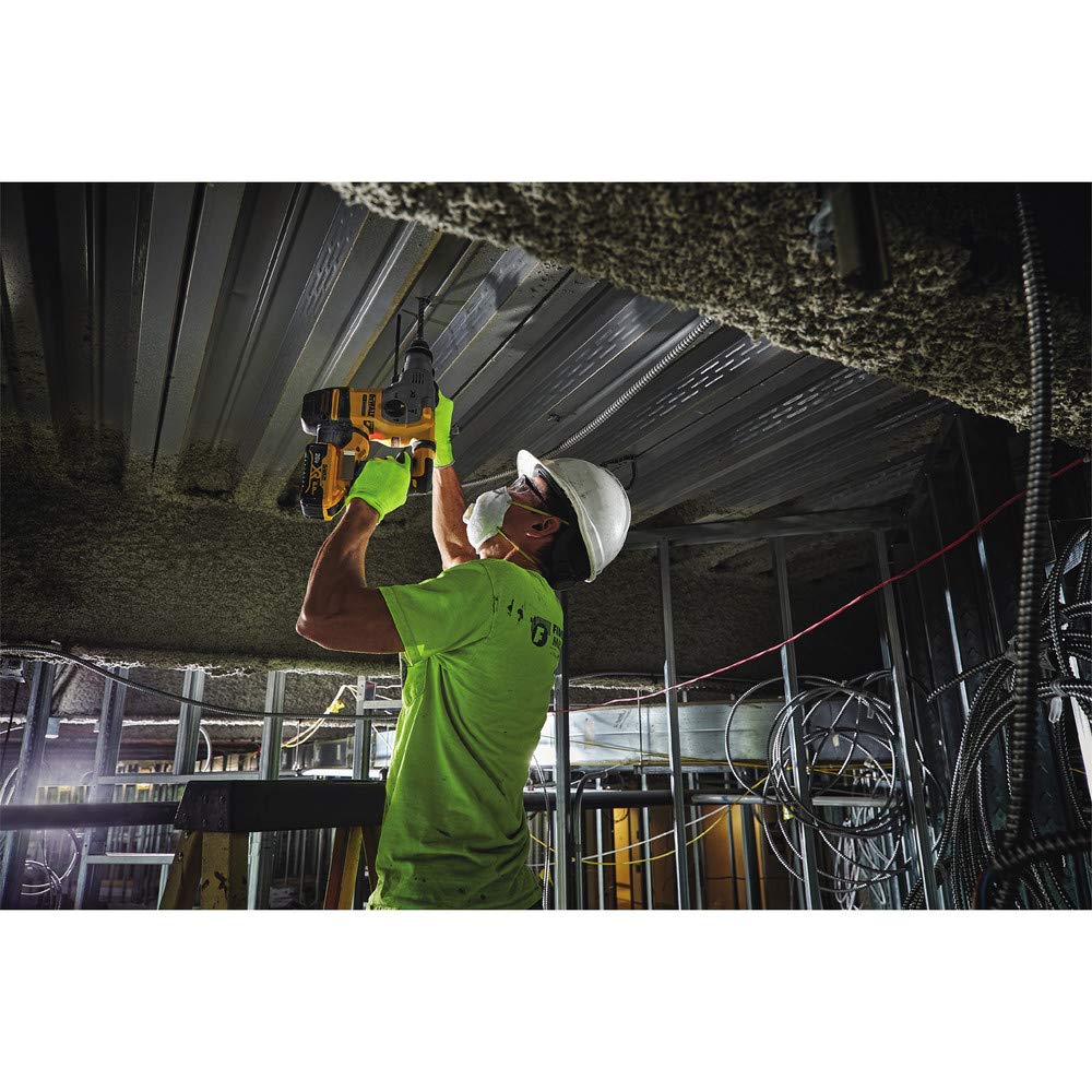 DEWALT DCH293B 20V Max XR Brushless 1-1/8” L-Shape SDS Plus Rotary Hammer Drill (Tool Only) DEWALT