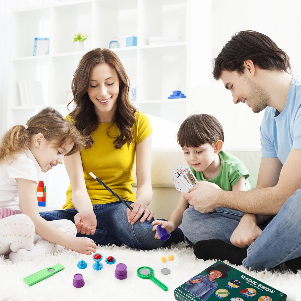 ENJOCASES Simple Magic Kit Over 70 Magic Tricks for Kids Ages 6-12 Sets fwith Wand,Chalice,Coin Disappear,Ideal for Boys Girl ENJOCASES