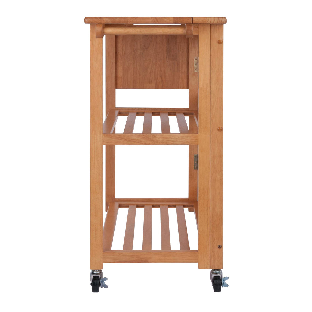 Winsome Radley Kitchen Cart, Light Oak Winsome