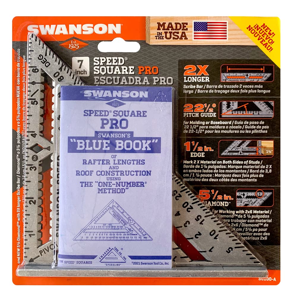 Swanson Speed Square Pro 7" Swanson Tool Co., Inc
