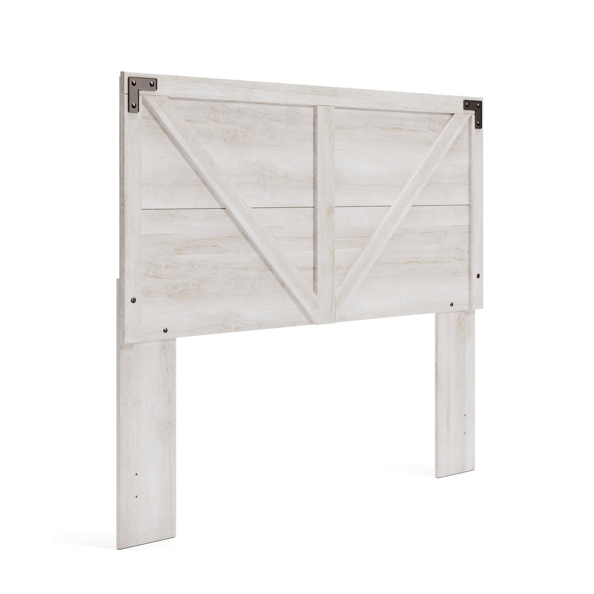 Signature Design by Ashley Shawburn Modern Farmhouse Headboard, Queen, Whitewash Signature Design by Ashley