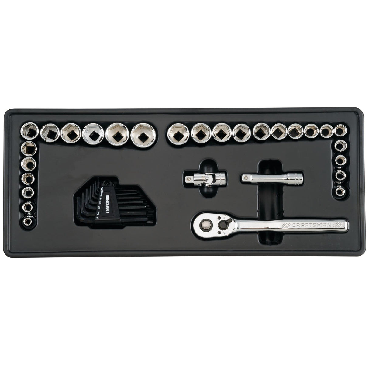 CRAFTSMAN Mechanic Tool Set, 104 Pieces, Includes 20.5” Drawers, 3-Compartments (CMMT45068) CRAFTSMAN