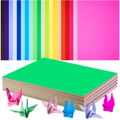 Henoyso Construction Paper Bulk Assorted Colors Card Stock 9 x 12 Inch Art Classic Lightweight Paper DIY Craft for Kids 100th Day of School Classroom Drawing Scrapbook Supplies, 20 Colors(200 Sheets)