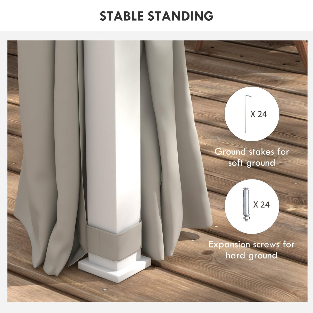 Outsunny 12' x 19' Louvered Pergola Hardtop Gazebo with Adjustable Aluminum Roof and Frame, Outdoor Pergola with Curtains and Netting, for Garden, Lawn, Backyard, and Deck, White Outsunny