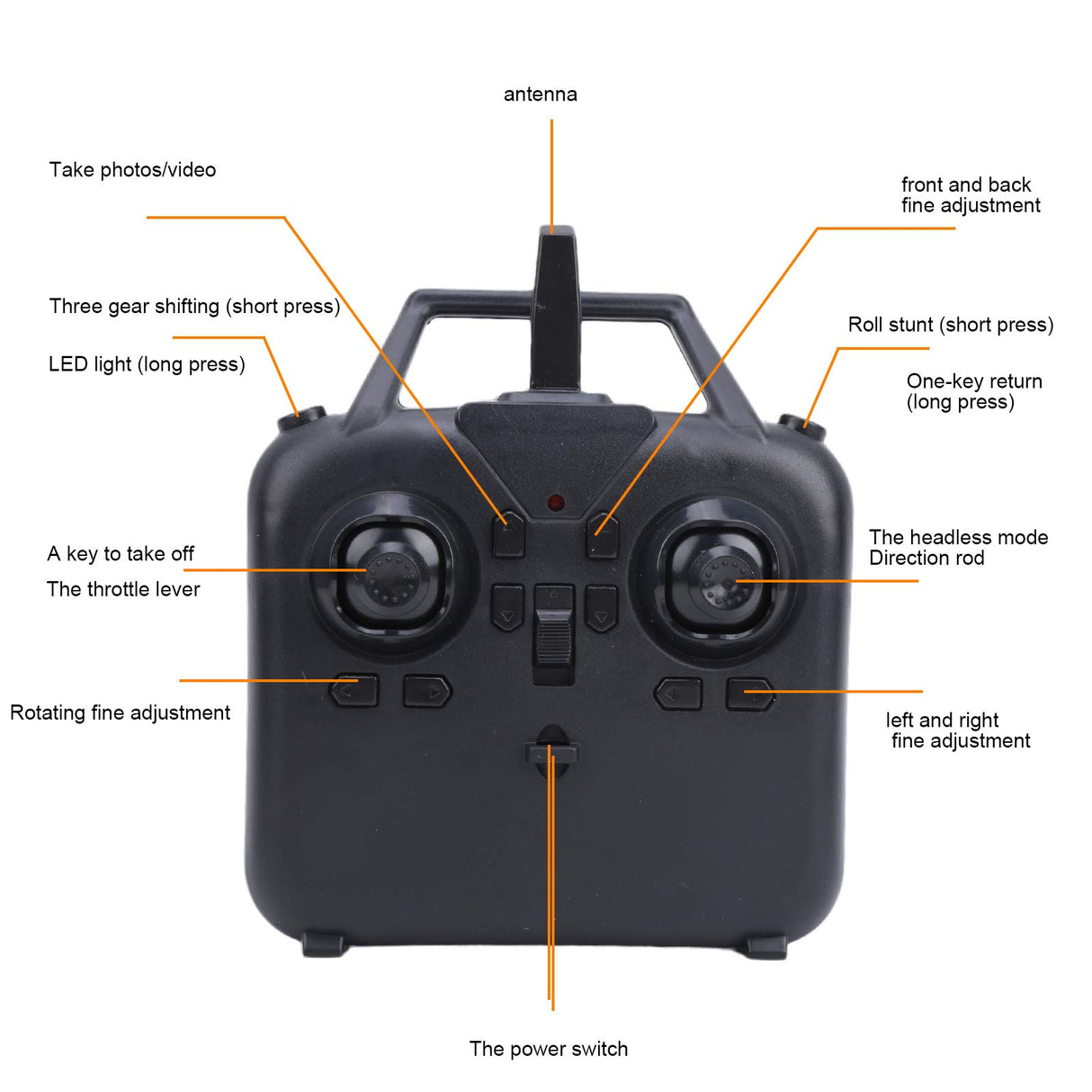 Bnineteenteam DIY Assembly Remote‑ Controlled Drone Kit Mini Quadcopter Plastic Metal Aircraft Educational Toy Bnineteenteam