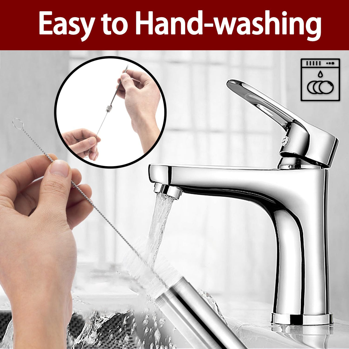 QPMR Meat Injector Syringe Kit, 2-oz Large Capacity Marinade Turkey Injector with 3pcs Stainless Steel Marinade Injector Needles for BBQ Grill Smoker & Turkey & Brisket QPMR