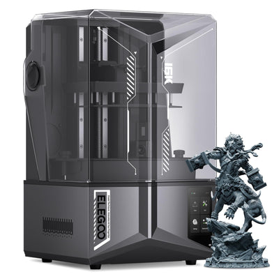 ELEGOO Saturn 4 Ultra 16K Resin 3D Printer MSLA, Smart Tank Heater, High Printing Speed to 150mm/h, AI Camera with Light, Built-in Wi-Fi, Large Print Size 211.68×118.37×220mm³