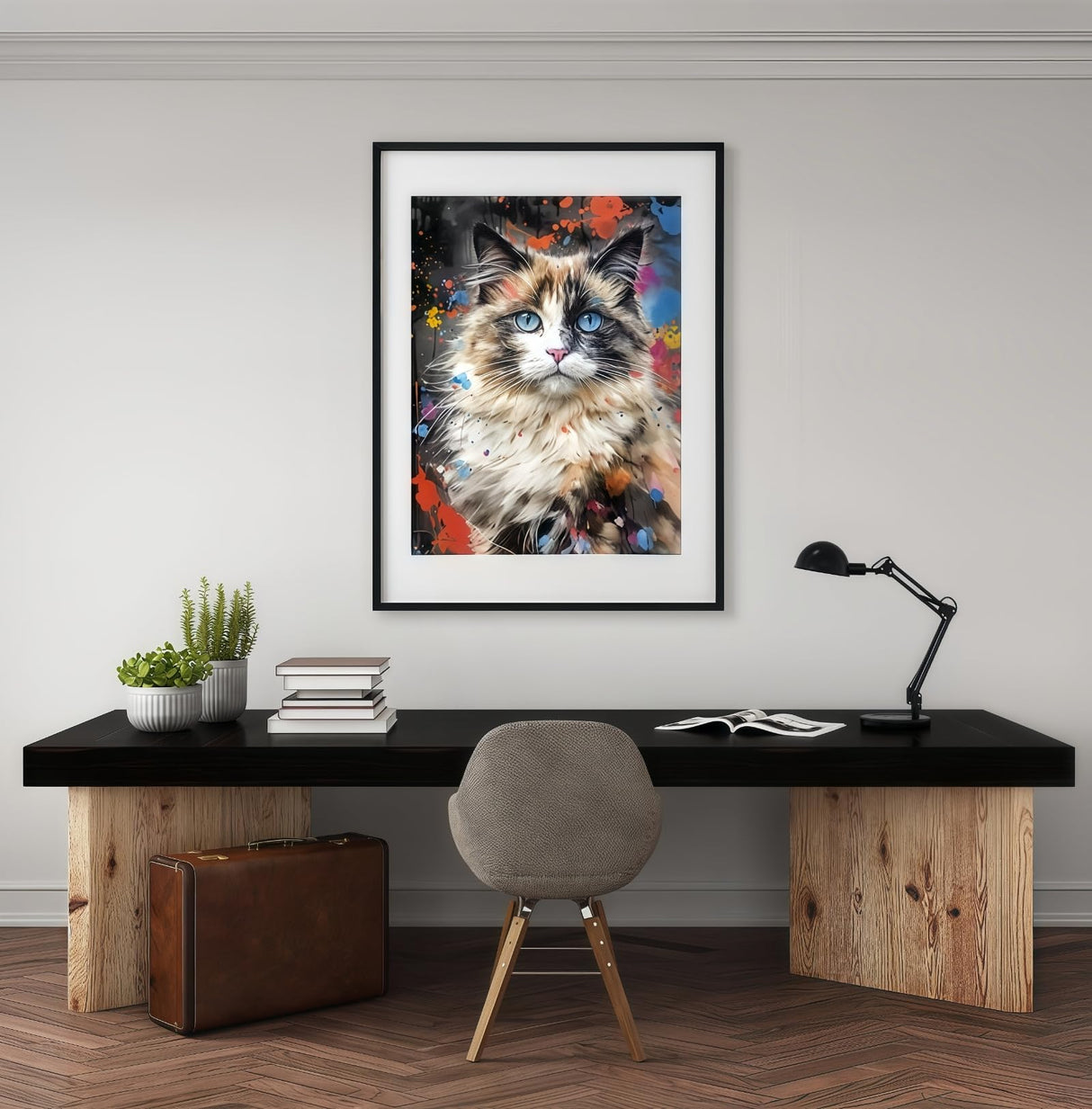 BYGFHLYW 5D Diamond Painting Kits for Adults,Cat Diamond Art Kits for Adults Beginner, DIY Full Drill Diamond Dot Gem Painting for Wall Decor 12x16inch BYGFHLYW