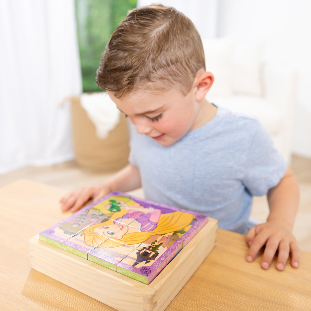 Melissa & Doug Disney Princess Wooden Toy Cube Puzzle Blocks for Boys and for Girls 3+ - FSC Certified Melissa & Doug