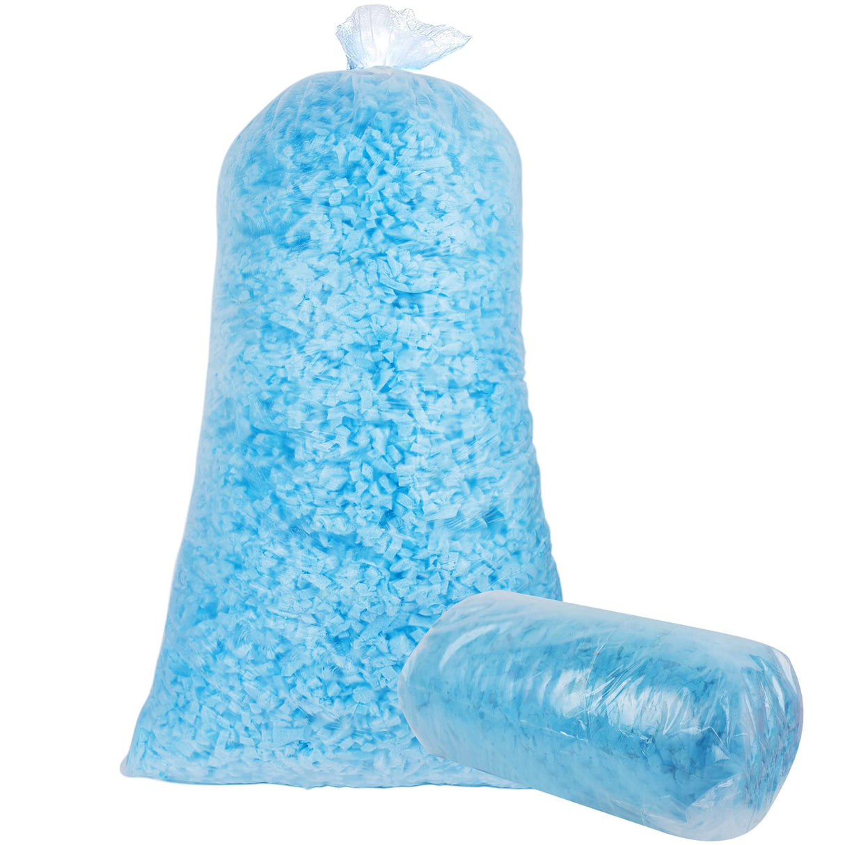 DR.DUDU 10lbs Shredded Memory Foam Filling for Bean Bag Filler, Soft and Convenient Pillow Stuffing Foam for Couch Cushion Dog Bed Chair Arts Crafts, Added Gel Particles DR.DUDU