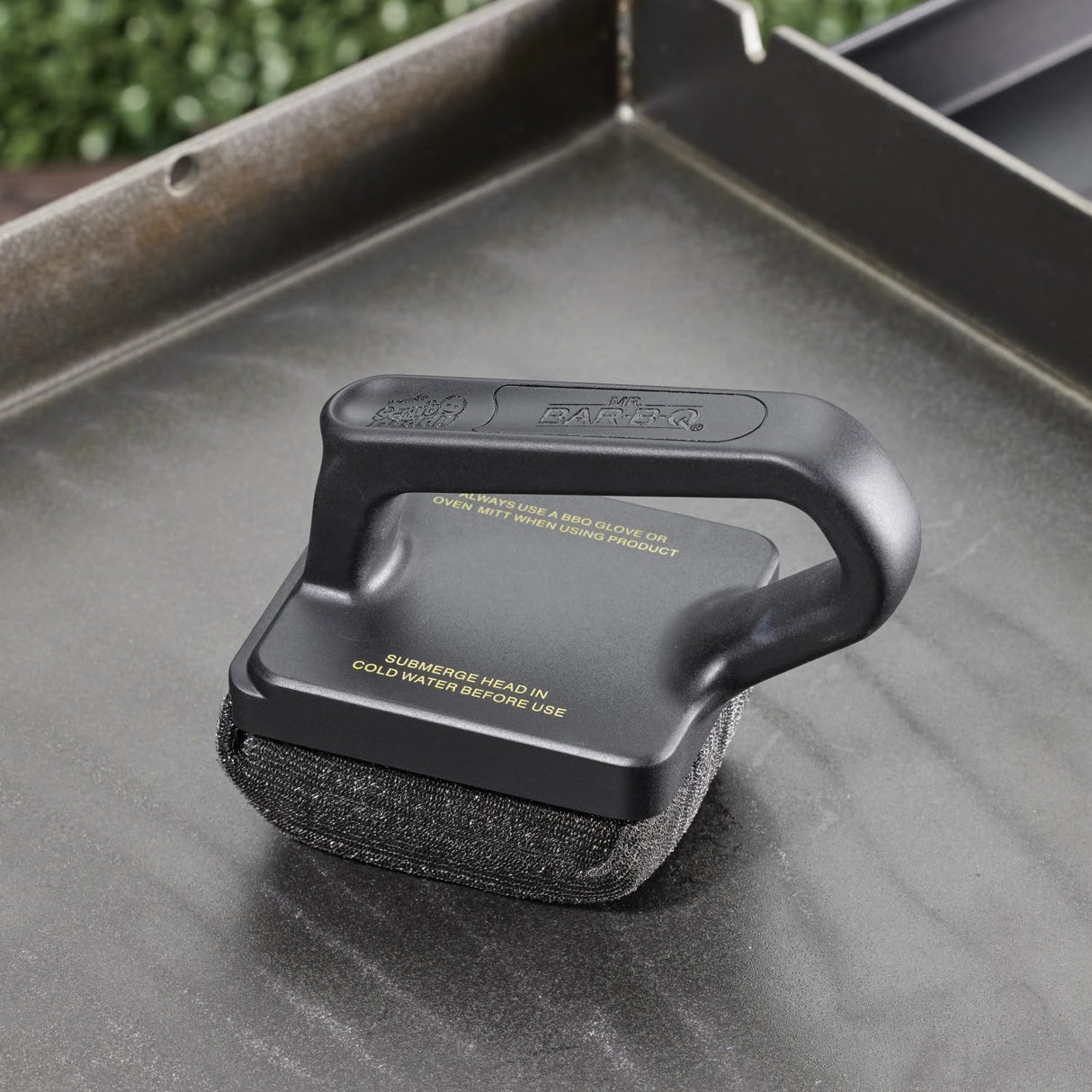 Mr. Bar-B-Q Bristle Free XL Steam Clean Griddle/Grill Brush Powered by Scrub Daddy Mr. Bar-B-Q