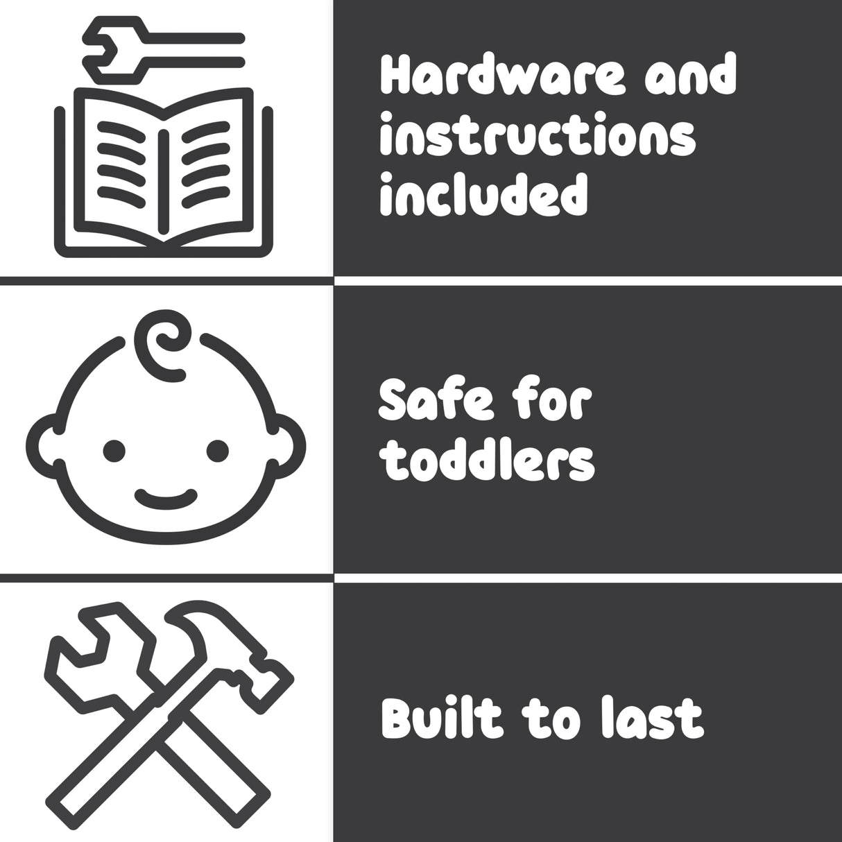 SPARK & WOW 8-Compartment Solid Wood Storage Cabinet - Toy Shelf Organizer for Kids - Shelves for Classroom - Includes Optional Wheels SPARK & WOW