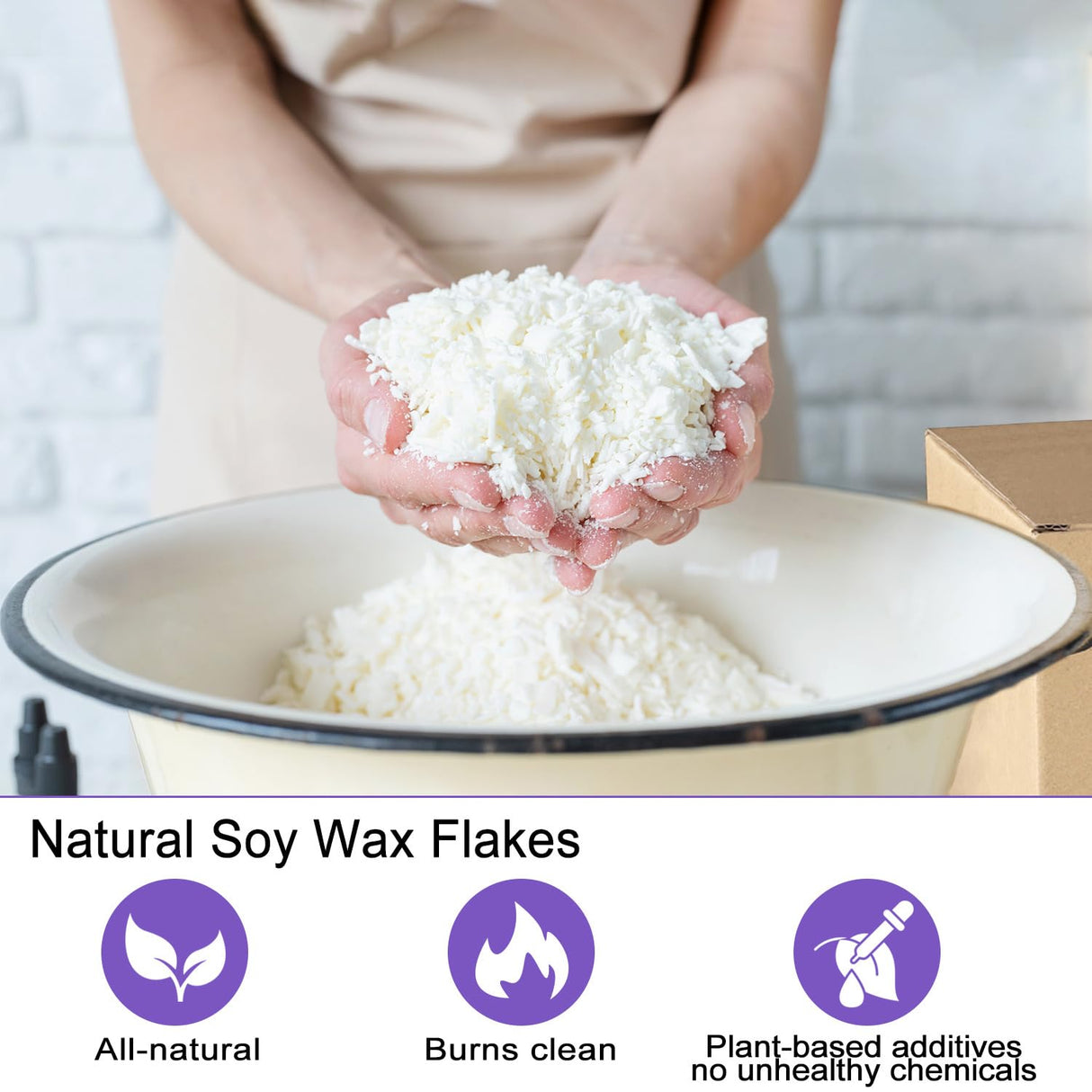 ECLHTLNY Candle Making Kit,Complete Sets, Contains Soy Wax, Exquisite Jars,DIY Candle Making Kit for Beginners and Adults, Christma's Day Gift,Valentine's Day Gift ECLHTLNY