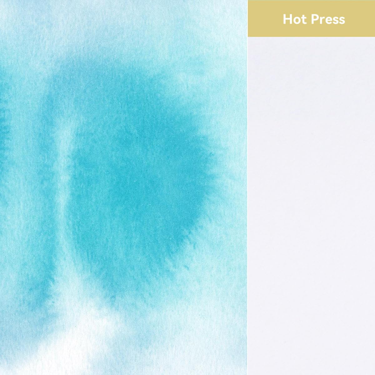 Lightwish Square Watercolor Journal, 100% Cotton Hot Press Small Watercolor Paper Sketchbook 4.72” x 4.72”, 20 Sheets (140lb/300gsm), Acid-Free for Watercolors, Gouache, Acrylics LIGHTWISH