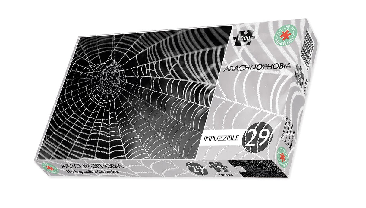 Spiders Web 1000 Piece Jigsaw Puzzle - Arachnophobia - for Adults - Challenging and Difficult Puzzles 26 inch X 20 inch All Jigsaw Puzzles