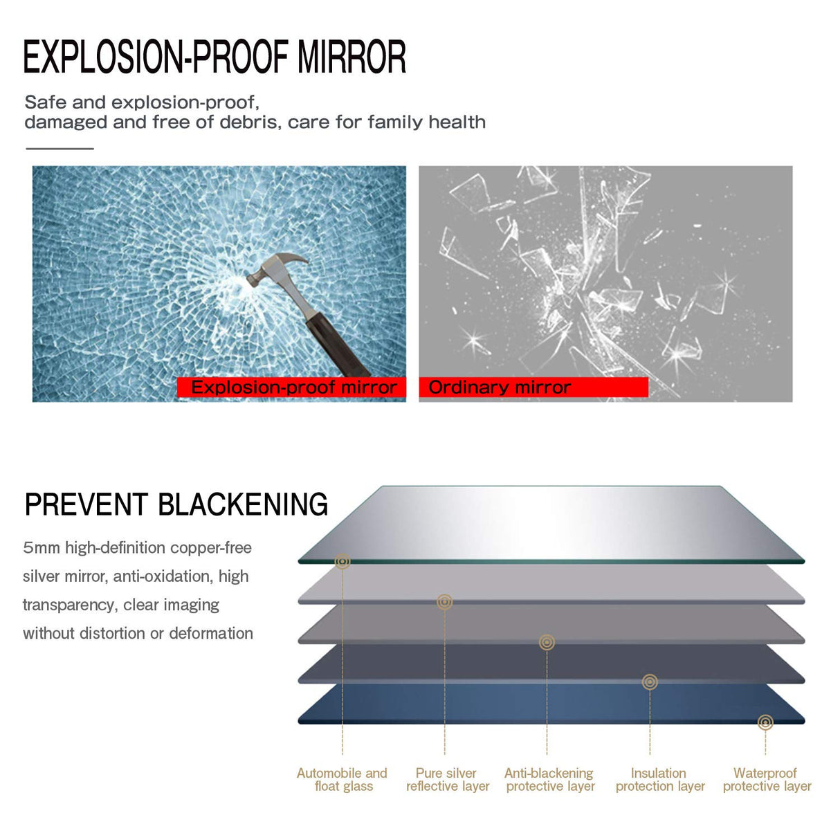 KIAYACI Full Length Mirror Floor Mirror Wood Frame Wall Mounted Mirror Distressed Style Wide Frame Dressing Make Up Mirror for Bathroom/Bedroom/Living Room/Entry/Farmhouse (Light Gray, 58" x 24") KIAYACI