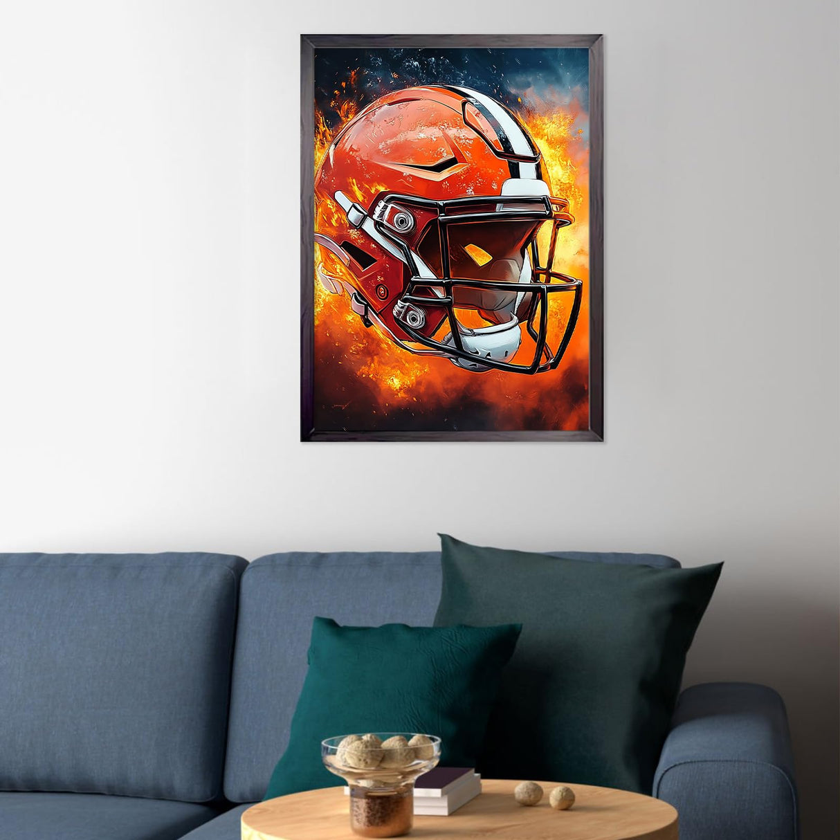 CEOVR Football Team Diamond Painting Kits for Adults, Diamond Art Dots 5D Full Drill DIY Gem Art for Beginner, Adult Crafts Kits Arts and Crafts, Wall Decor for Home Office 12x16in CEOVR