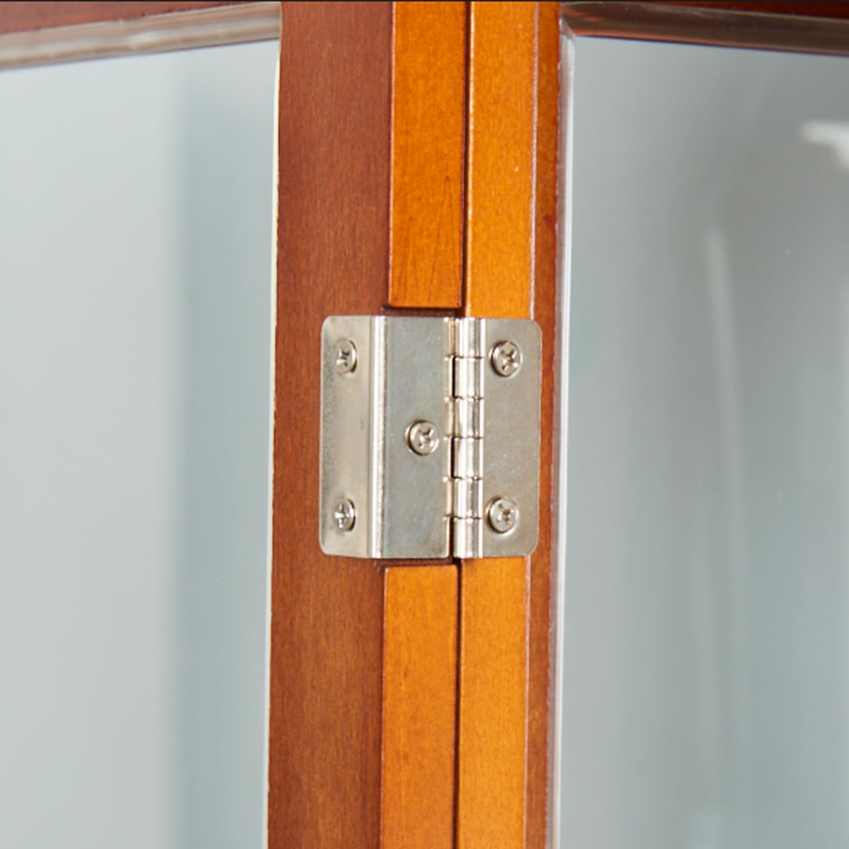 Lighted Display Cabinet,Glass Curio Cabinet with Lights & Adjustable Shelves,Curio Display Cabinet with Wood Frame,Corner Cabinet for Kitchen,Living Room,Office(Free Standing,light bulb not include) YiaFurio