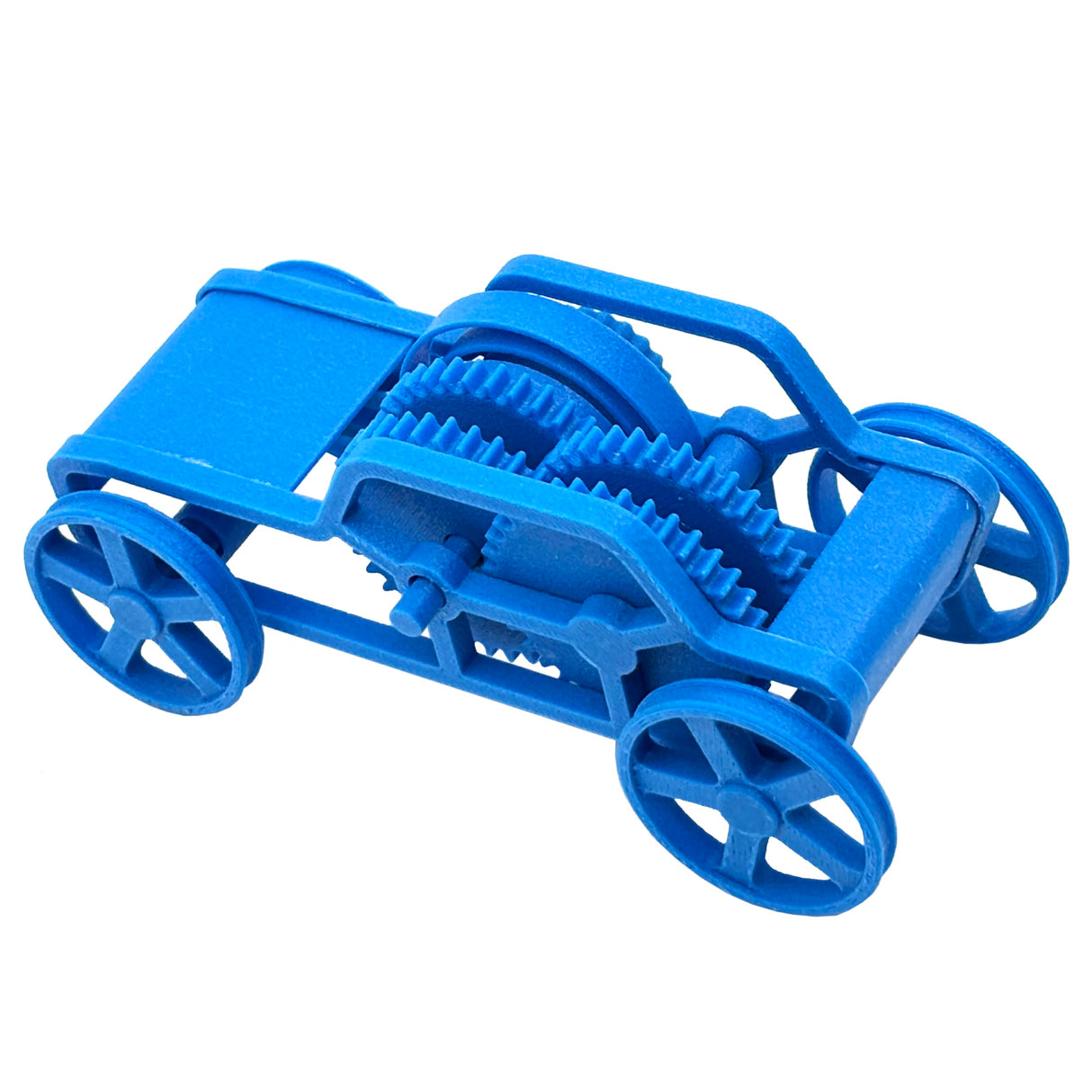 Glass Fiber PETG Filament 1.75mm,High Rigidity & Strength,Excellent Dimensional Stability,Weather Resistant & Durability,Compatible with Bambu LAB, K1C,QIDI MAX3 FDM 3D Printers,1 KG,Blue Filaxix