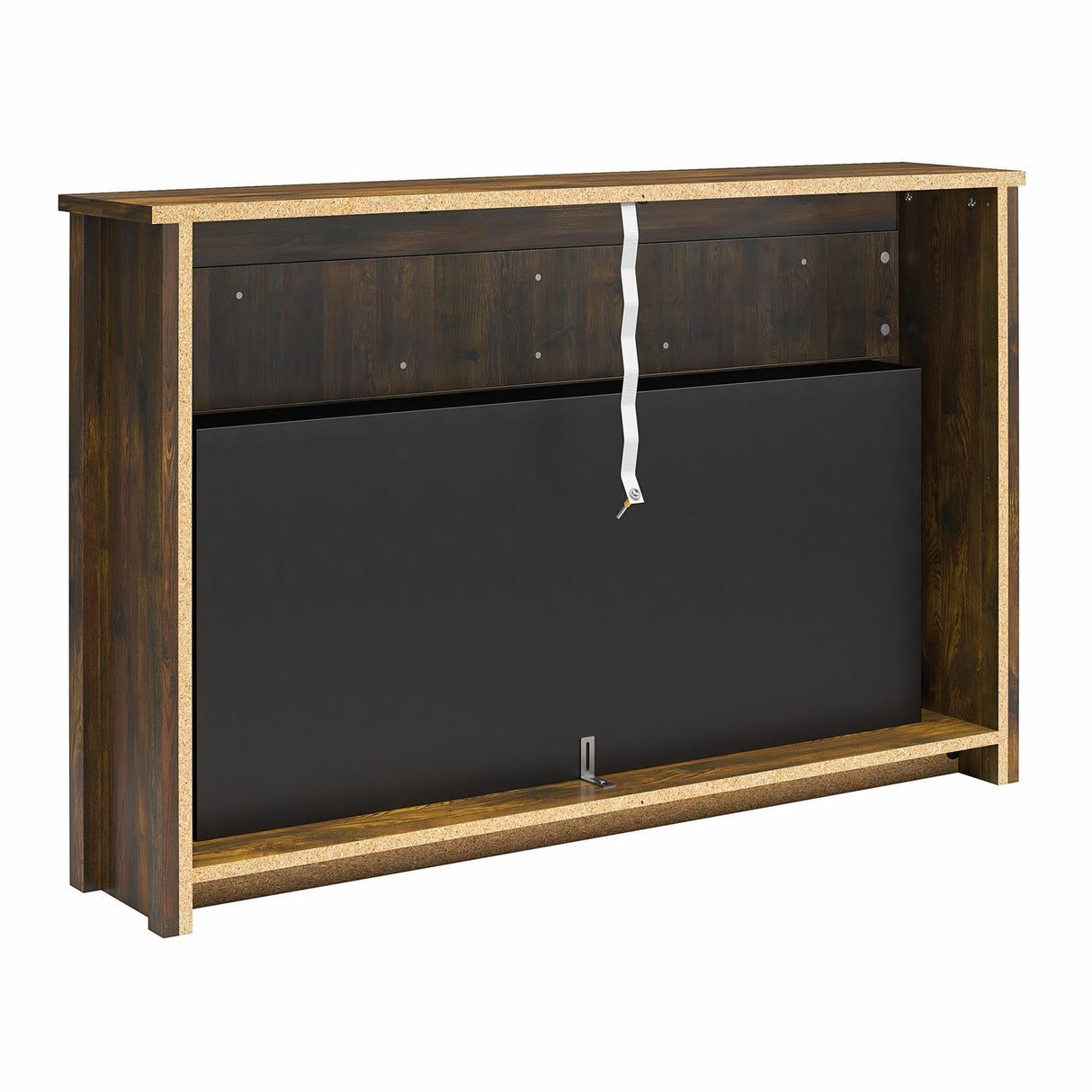 Ameriwood Home Farmington Wide Modern Farmhouse Mantel with Electric Fireplace, 49", Century Barn Pine Ameriwood Home