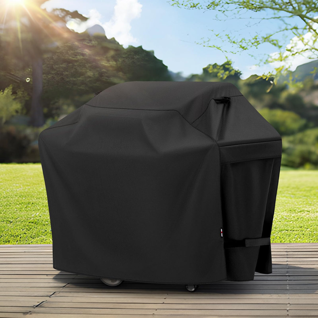 Unicook Grill Cover 60 Inch, Heavy Duty Waterproof Gas Grill Cover for Outdoor Grill, Fade and UV Resistant BBQ Cover, Durable Barbecue Cover, Compatible with Weber Char-Broil Nexgrill and More Grills Unicook