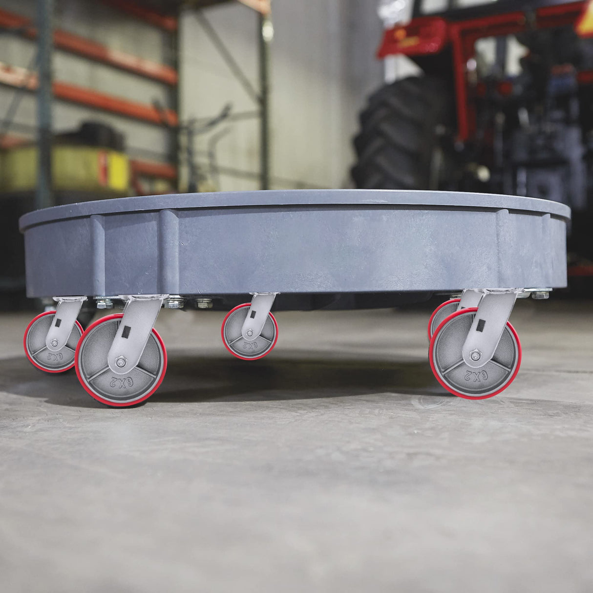 6"X 2" Heavy Duty Casters - Industrial Casters Polyurethane Caster with Strong Load-Bearing Capacity 5000 LB, Heavy Duty casters Set of 4, Widely Used in Furniture,WorkBrench,Tool Box(4 Swivel) SY America