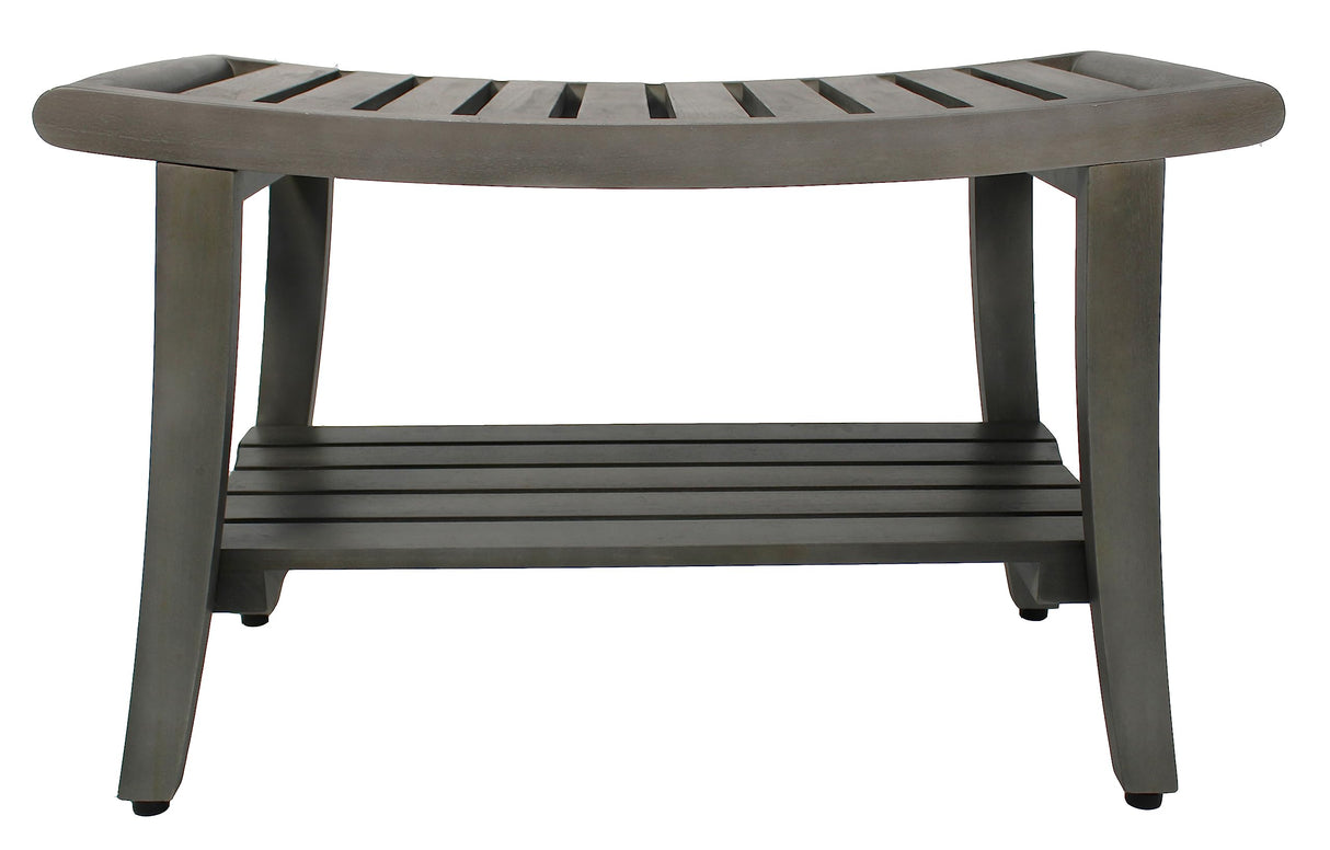 30 Inch, Teak Shower Bench, Teak Shower Stool, Shower Benches for Inside Shower, Teak Bench Shower, Teak Shower Seat, Wooden Shower Bench EcoDecors