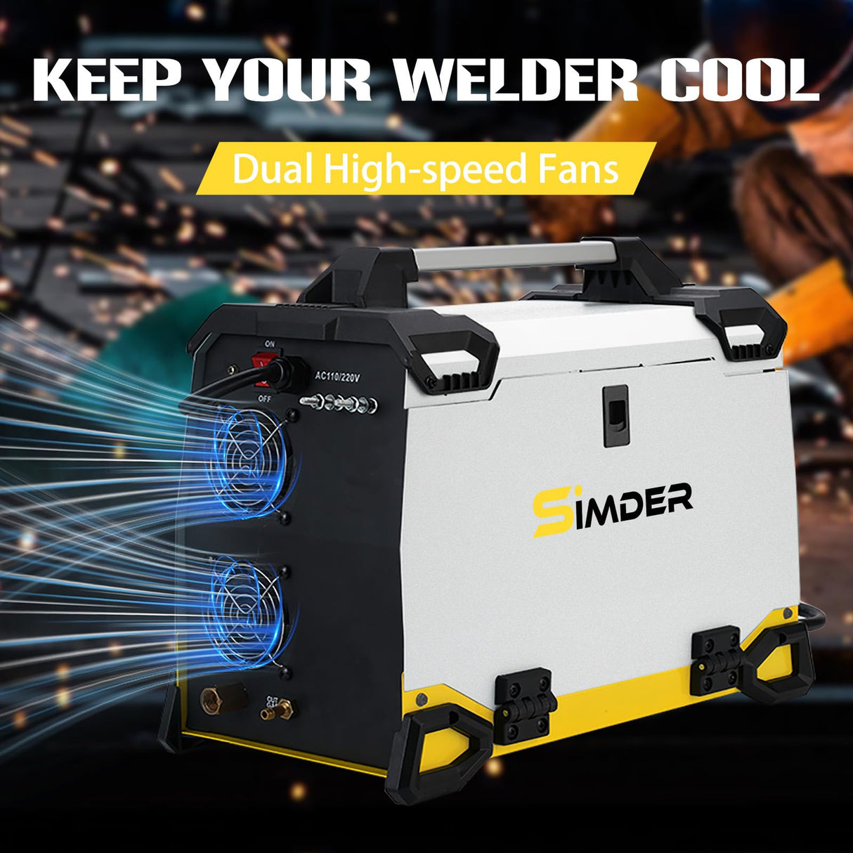 SSIMDER Aluminum MIG Welder Pulse MIG/MAG/HF TIG/Stick/Pilot ARC Plasma Cutter 200A Welding Machine SD4050Pro 10 in 1 Welder Cutter Combo S SIMDER