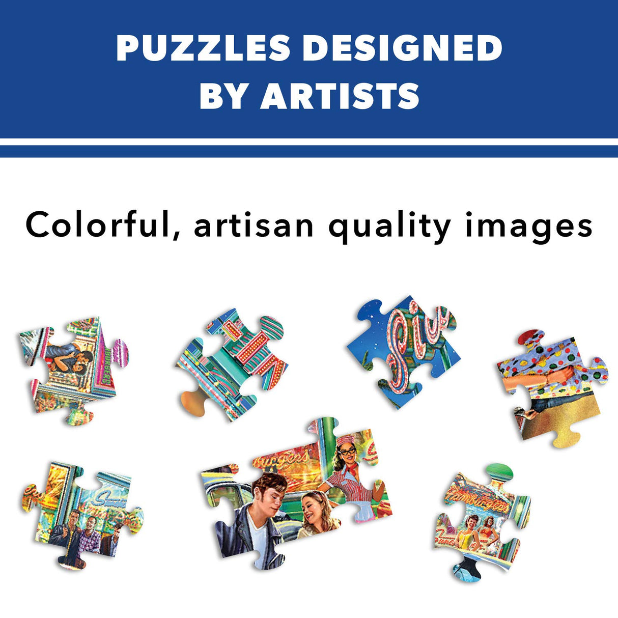 White Mountain - I Love Basketball, 1000 Piece Jigsaw Puzzle, Basketball Puzzle, NBA White Mountain