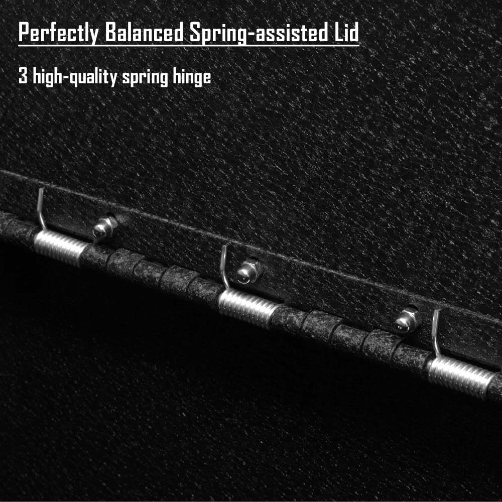 Console Safe Gun Safe for Car, WASAI Premium Console Gun Vault Compatible with 2015-2020 Ford F150,2017-2022 Ford 250/350/450 Super Duty, 2018-2024 Ford Expedition with Full Floor Console Model. WASAI