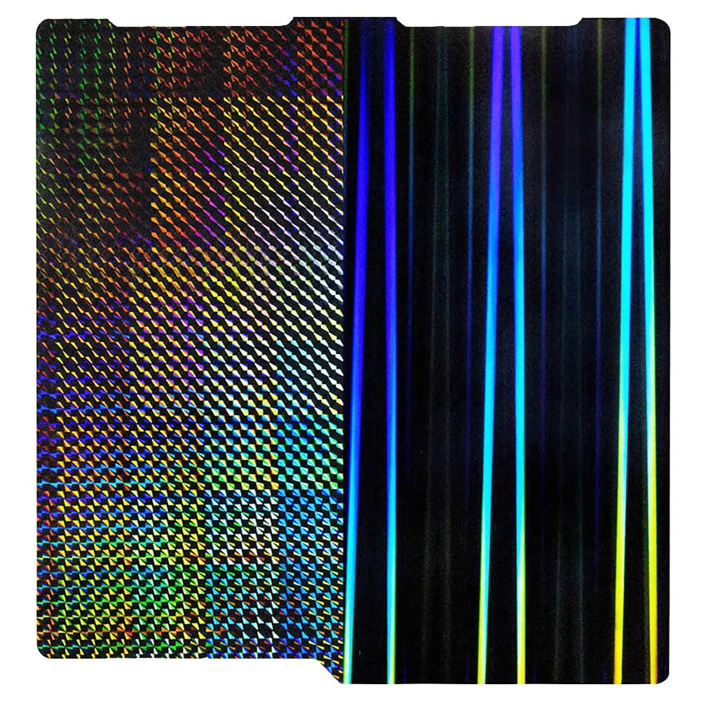 HysiPrui 3D Printer Kobra 3 Build Plate Platform Double Sided H1H Smooth Surface Build Plate Sheet, Flexible Removable Heated Bed Platform Mat for Anycubic Kobra 3/Kobra 3 Combo 256x268mm HysiPrui