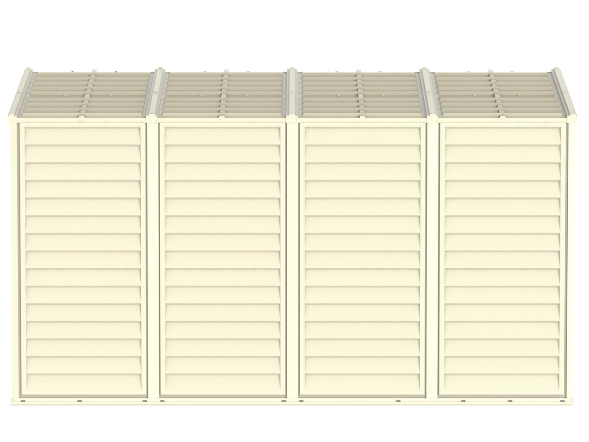 Duramax Sidemate 4'x10' Vinyl Storage Lean to Shed DURAMAX