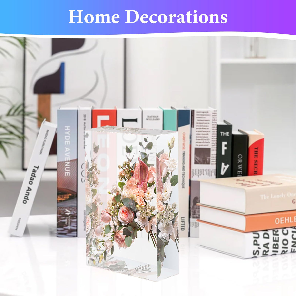 Large Rectangular Resin Molds, Epoxy Resin Casting Deep Silicone Mold, Large Molds for Flower Preservation, Deep Pour Molds for Furniture Decoration, DIY Wedding Bouquets, Valentine's Day Gifts KISREL